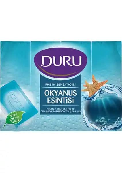 Duru Fresh Okyanus Esintili Duş Sabunu 4'lü Paketle Temiz ve Ferah Bir Deneyim