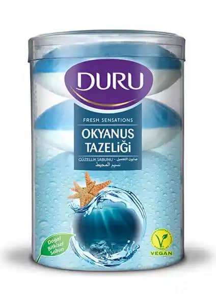 Duru Fresh Sens Okyanus Tazeliği Sabunu: Doğal ve Ferahlatıcı Temizlik Deneyimi