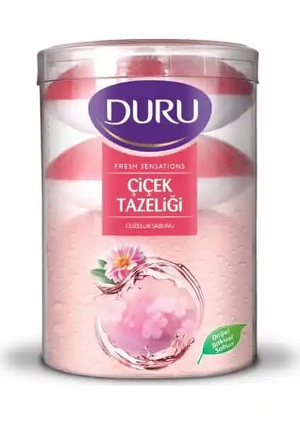 Duru Fresh Sensations Çiçek Tazeliği Güzellik Sabunu - Doğal Temizlik ve Ferahlatıcı Koku