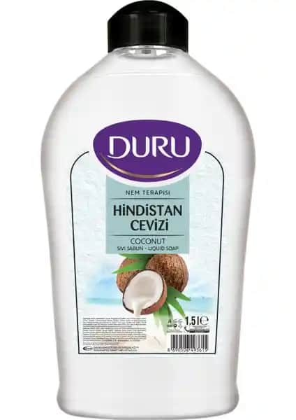Duru Hindistan Cevizli Sıvı Sabun: Doğal İçeriklerle Derinlemesine Temizlik ve Nem Dengeleyici Özellikler