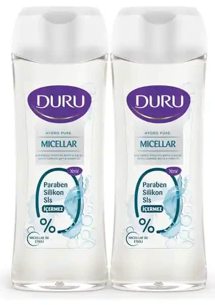 Duru Micellar H2O Duş Jeli: Hassas Ciltler İçin Derinlemesine Temizlik ve Ferahlatıcı Deneyim