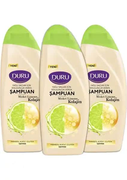 Duru Misket Limonu ve Kolajen İçeren Yağlı Saçlar İçin Doğal Şampuan Ürünü Özellikleri ve Faydaları