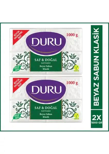 Duru Sabun Klasik Saf ve Doğal: Günlük Cilt Bakımı İçin Güvenilir ve Ekonomik Seçenek
