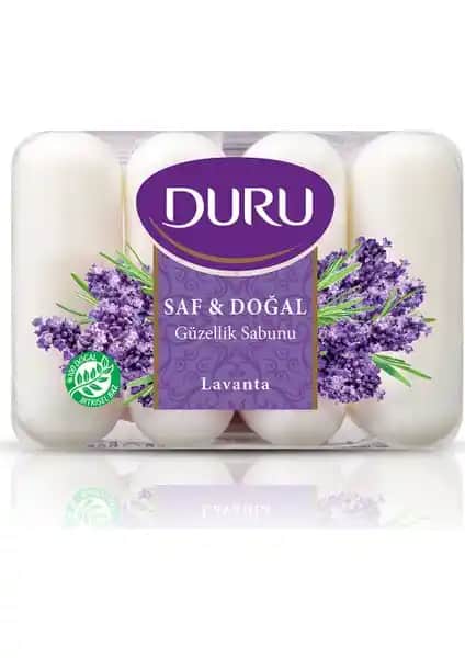 Duru Saf&Doğal Lavanta Güzellik Sabunu: Doğal İçeriklerle Hassas Ciltler İçin Temizlik Ürünü