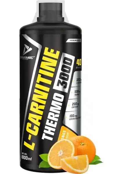 Dynamic Nutrition L-Carnitine Thermo 3000 Sporcular ve Fitness Tutkunları İçin Enerji ve Yağ Yakımını Destekleyen Takviye