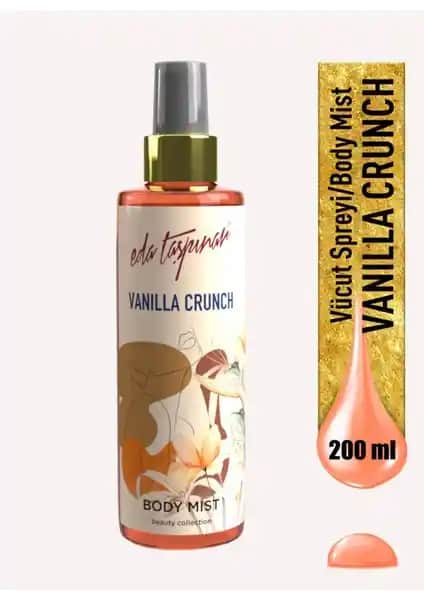 Eda Taşpınar Vanilla Crunch Body Mist 200 ml - Hafif ve Kalıcı Vanilya Kokusu