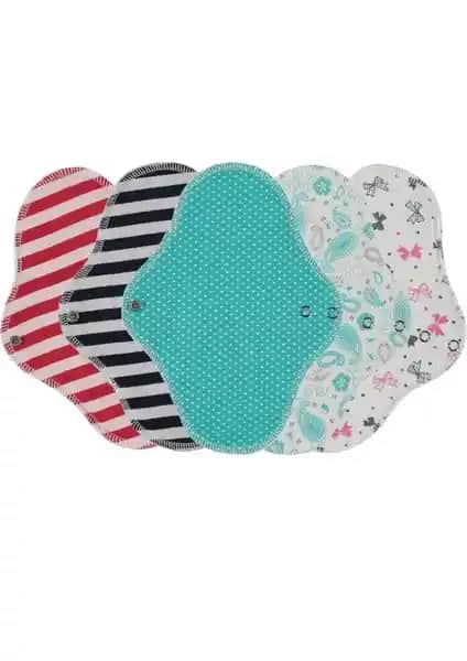 Ekoped Doğal Yıkanabilir Kan Pedi 5'li Set: Sağlıklı ve Çevre Dostu Alternatif