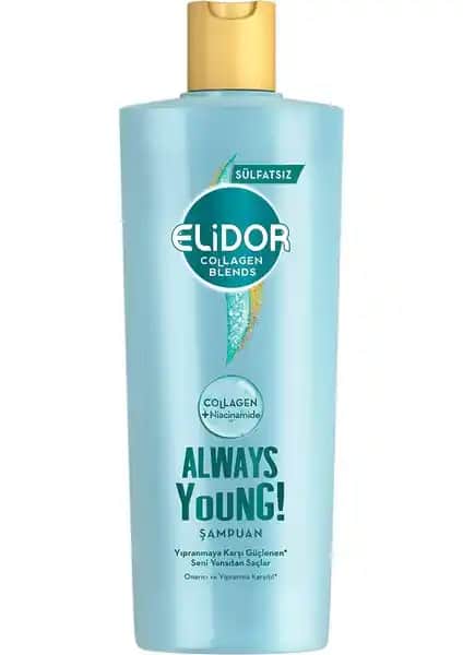 Elidor Collagen Blends Sülfatsız Saç Şampuanı: Güç ve Sağlık İçin Etkili Saç Bakım Ürünü