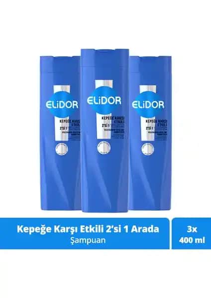 Elidor Superblend Kepeğe Karşı Şampuan ve Bakım Kremi: Saç Sağlığını Destekleyen Çözüm