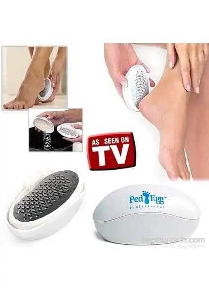Elite Home Ped Egg Topuk Bakım Törpüsü ile Sağlıklı ve Pürüzsüz Ayaklar Elde Edin