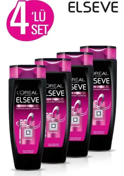 Elseve Arginine Direnç X3 Şampuan ile Saç Dökülmesine Karşı Güçlü ve Sağlıklı Saçlar