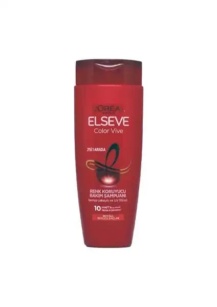 Elseve Colorvive Renk Koruyucu Bakım Şampuanı Boyalı Saçlar İçin Uzun Süre Renk ve Parlaklık Koruyucu