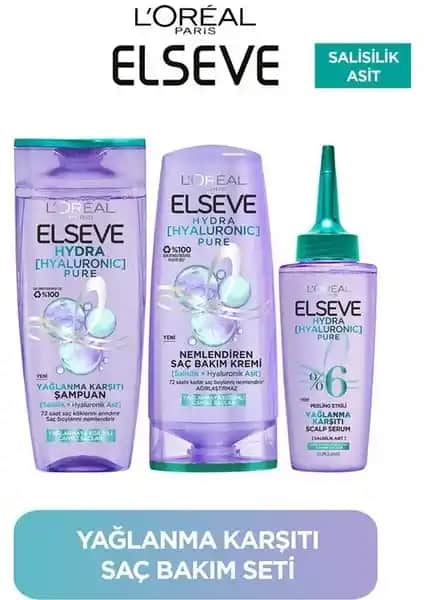 Elseve Hydra Pure Salisilik Asit İçeren Yağlanma Karşıtı Nemlendirici Seti Analizi ve Kullanım Rehberi