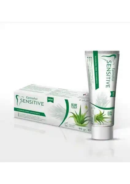 Epinafol Sensitive Aloe Vera Özlü Diş Macunu: Doğal ve Hassas Dişlere Uygun Temizlik Çözümü