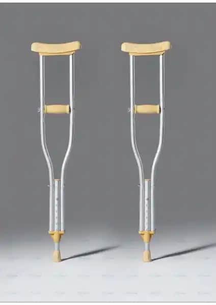 ERMÖZTÜRK MEDİKAL Koltuk Altı Değneği Yüksek Performans ve Ergonomik Tasarım