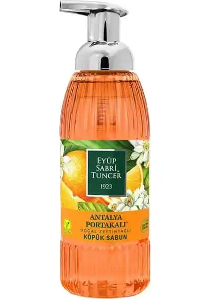 Eyüp Sabri Tuncer Antalya Portakalı Köpük Sabun Doğal Temizlik ve Ferahlatıcı Koku Özellikleri