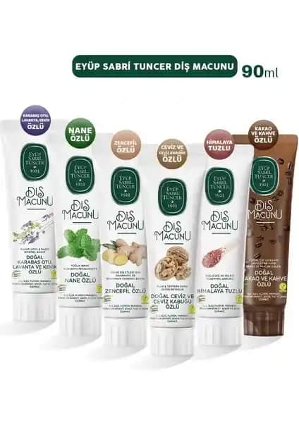 Eyüp Sabri Tuncer Diş Macunu Serisi: Doğal ve Etkili Ağız Bakım Ürünleri