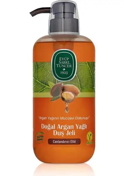 Eyüp Sabri Tuncer Doğal Argan Yağlı Duş Jeli: Etkili ve Doğal Cilt Temizliği İçin Tercih