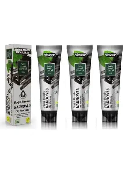 Eyüp Sabri Tuncer Doğal Bambu Aktif Karbonlu Diş Macunu: Doğallık ve Etkililik Bir Arada