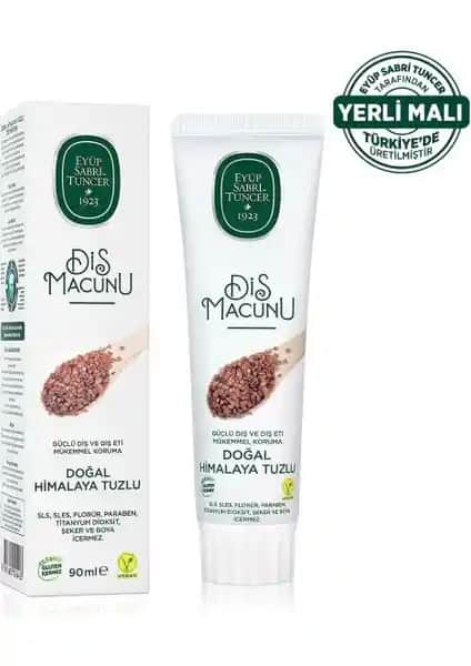Eyüp Sabri Tuncer Doğal Himalaya Tuzlu Diş Macunu: Sağlıklı ve Ferah Bir Ağız İçin Doğal Seçenek