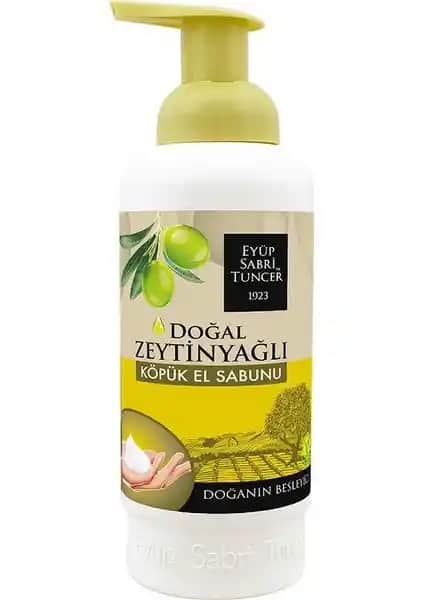 Eyüp Sabri Tuncer Doğal Zeytinyağlı Köpük El Sabunu: Doğal İçeriklerle Güvenli Temizlik