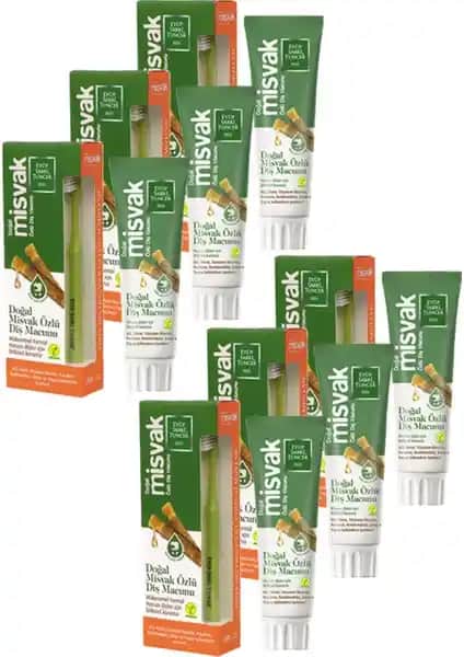 Eyüp Sabri Tuncer Misvak Diş Macunu Doğal İçeriklerle Güçlendirilmiş Ağız Bakım Ürünü