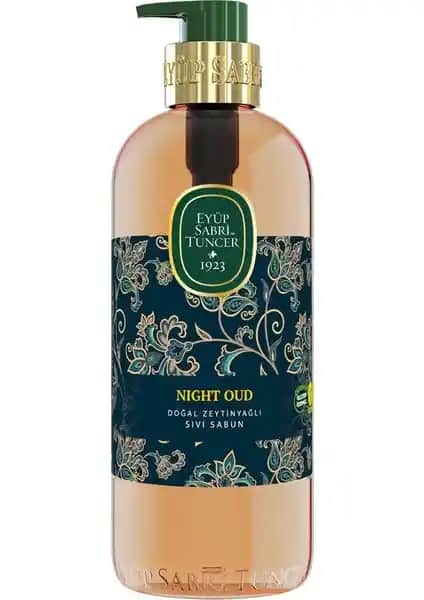 Eyüp Sabri Tuncer Night Oud Doğal Zeytinyağlı Sıvı Sabun 500 ml doğal içerik ve yüksek kalite ile
