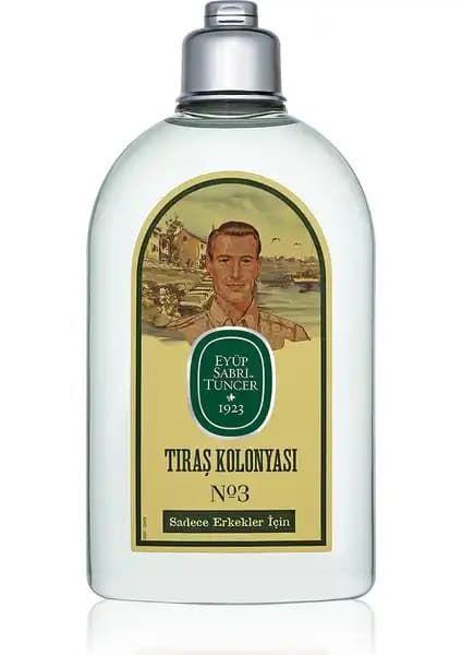 Eyüp Sabri Tuncer No:3 Tıraş Kolonyası: Doğal ve Kalıcı Erkek Bakım Ürünü