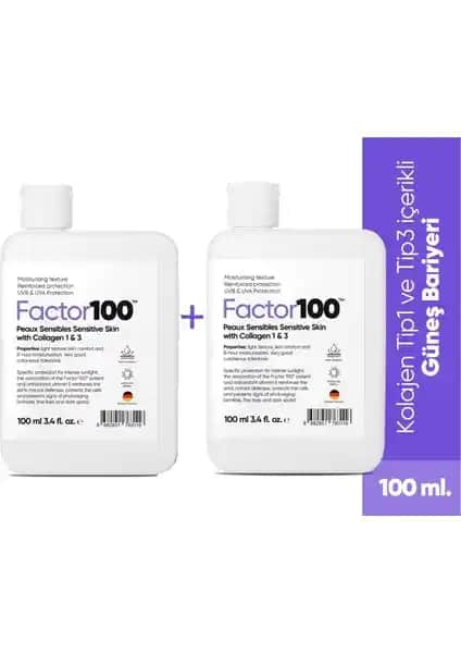 Factor100 Güneş Kremi SPF50+ ile Güçlü ve Güvenilir Güneş Koruması Sağlayan Ürün