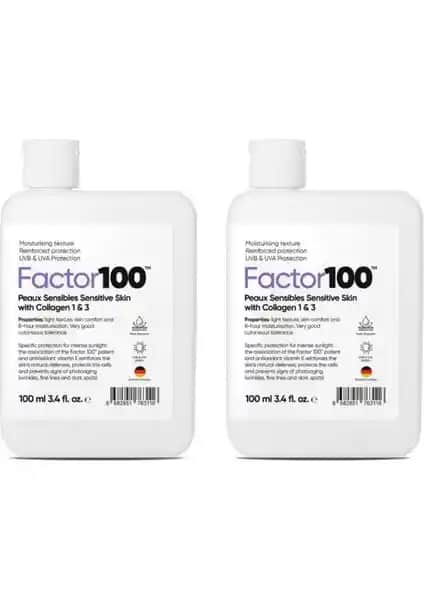 Factor100 Ultra Nemlendirici ve Leke Karşıtı SPF50+ Güneş Kremi - Cilt Koruma ve Bakım