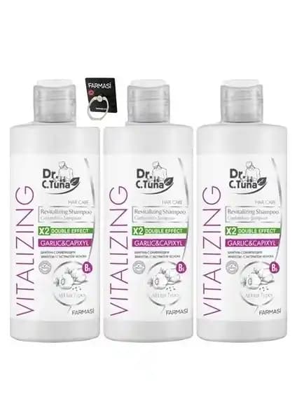 Farmasi Dr. C. Tuna Sarımsak Capixyl Canlandırıcı Şampuan Saç Sağlığını Güçlendiren Doğal Çözüm