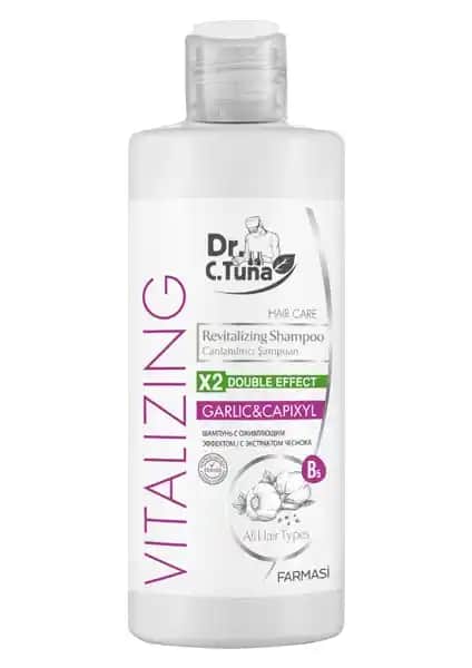 Farmasi Dr. C. Tuna Sarımsaklı Şampuan ile Saç Dökülmesine Karşı Doğal Çözüm ve Bakım