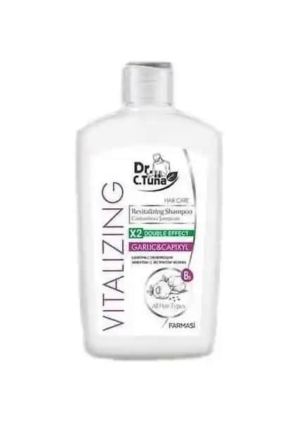 Farmasi Dr C. Tuna Sarımsaklı Şampuan Saç Dökülmesine Karşı Doğal ve Güçlendirici Bakım