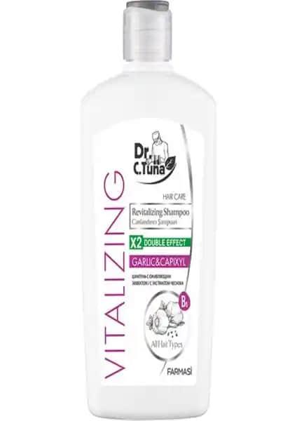 Farmasi Dr.C.Tuna Sarımsaklı Şampuan Saç Dökülmesine Karşı Doğal ve Güçlendirici Çözüm