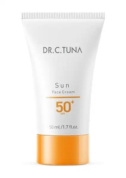 Farmasi Dr.C.Tuna Sun Science Yüz Kremi 50+ SPF Güneş Koruyucu Cilt Bakım Ürünü