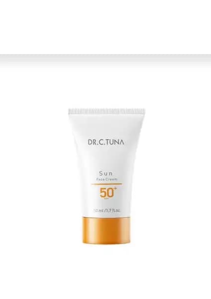 Farmasi Dr.C.Tuna Sun Serisi Yüz Kremi 50+ SPF Güneş Koruyucu ve Nemlendirici