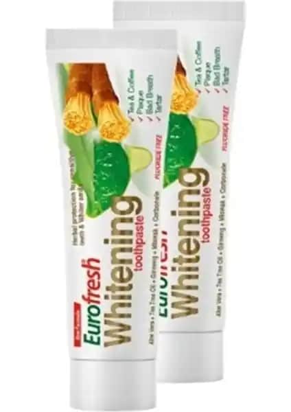 Farmasi Eurofresh Misvak ve Aloe Vera Diş Macunu 2'li Seti Doğal ve Güvenilir Diş Bakım Ürünü