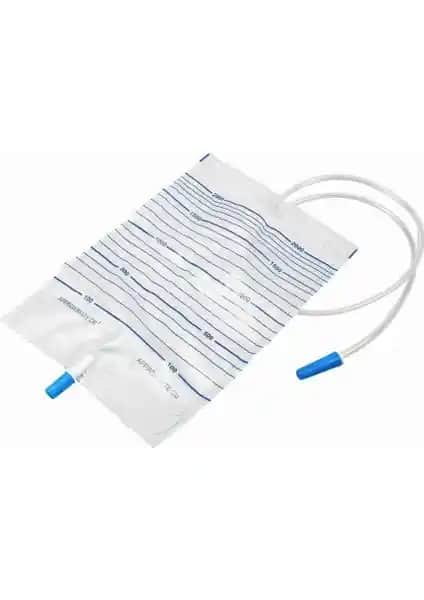 Fast-med Steril İdrar Torbası 2000ML Düz Musluklu Güvenilir ve Pratik Medikal Çözüm