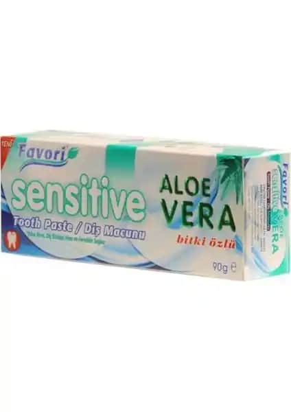 Favori Sensitive Aloe Vera Diş Macunu: Doğal ve Hassas Dişler İçin Güvenilir Temizlik Ürünü