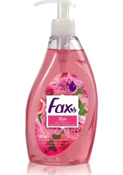 Fax Sıvı Sabun Gül 400 ml – Hoş Kokusu ve Etkili Temizliğiyle Günlük Hijyen