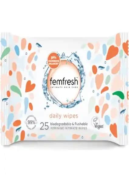 Femfresh Genital Bölge Islak Mendili: Günlük Hijyen ve Ferahlık İçin Güvenilir Çözüm