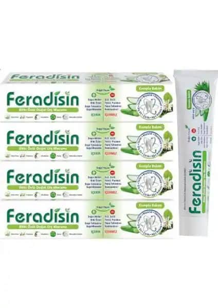 Feradisin Aloe Vera Özlü Helal Diş Macunu: Doğal ve Güvenilir Ağız Bakımı Çözümü