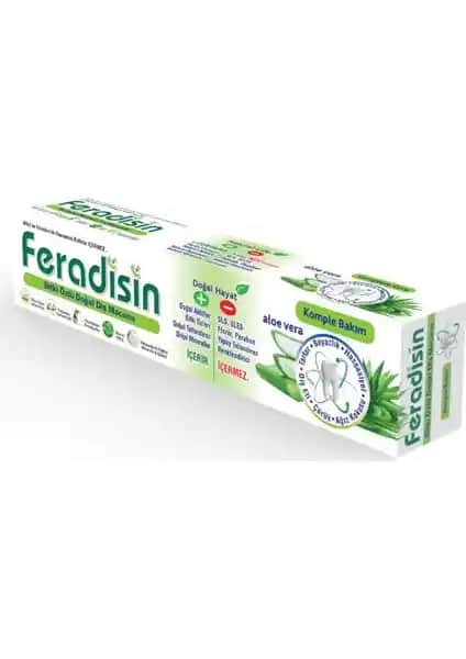 Feradisin Bitki Özlü Doğal Diş Macunu: Doğal ve Etkili Ağız Bakımı Çözümü