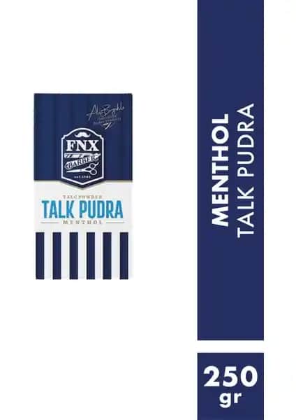 Fnx Barber Ali Biyikli Mentol Pudra Tıraş Sonrası Rahatlatıcı ve Koruyucu 250 GR