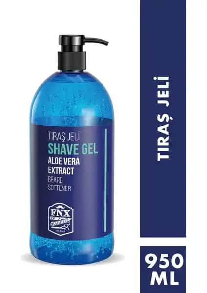 Fnx Barber Tiras Jeli 950 ML Erkek Bakımında Kullanışlı ve Ekonomik Tıraş Jeli