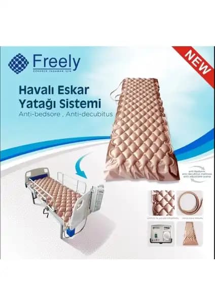 Freely Hasta Havalı Yatağı Baklava Dilimli: Yatak Yaralarını Önleyen Gelişmiş Teknoloji