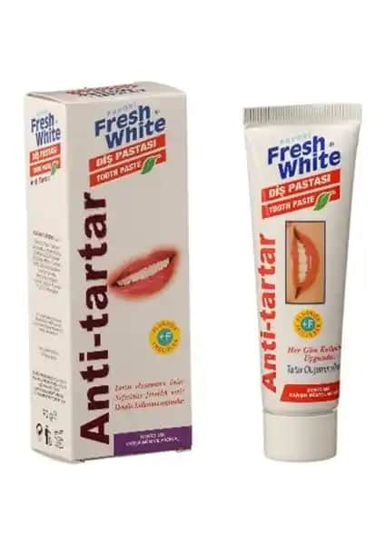 Fresh White Fresh Diş Pastası Anti Tartara: Ağız Sağlığı ve Tartar Önleme İçin Güvenilir Seçenek
