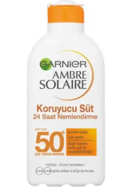 Garnier Ambre Solaire SPF50 Koruyucu Süt ile Yaz Günlerine Güvenli Güneş Koruması