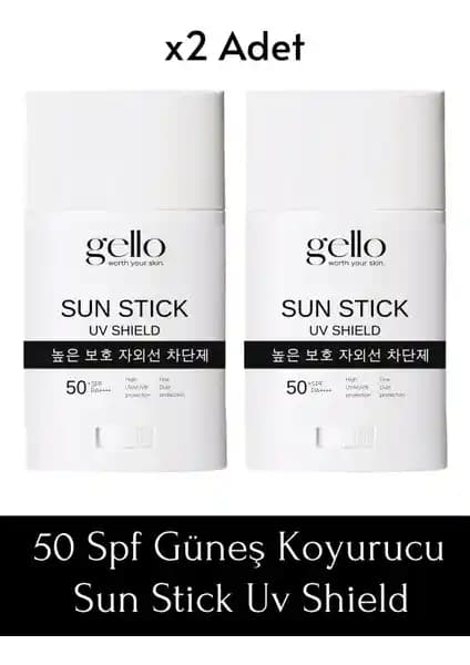 Gello 2'li Stick Güneş Kremi: Yüksek Koruma ve Pratik Kullanım Özellikleri