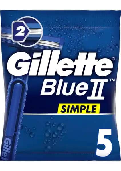 Gillette Blue2 Simple Kullan At Tıraş Bıçağı: Pratik ve Hijyenik Erkek Tıraş Çözümü (75-90 karakter)
